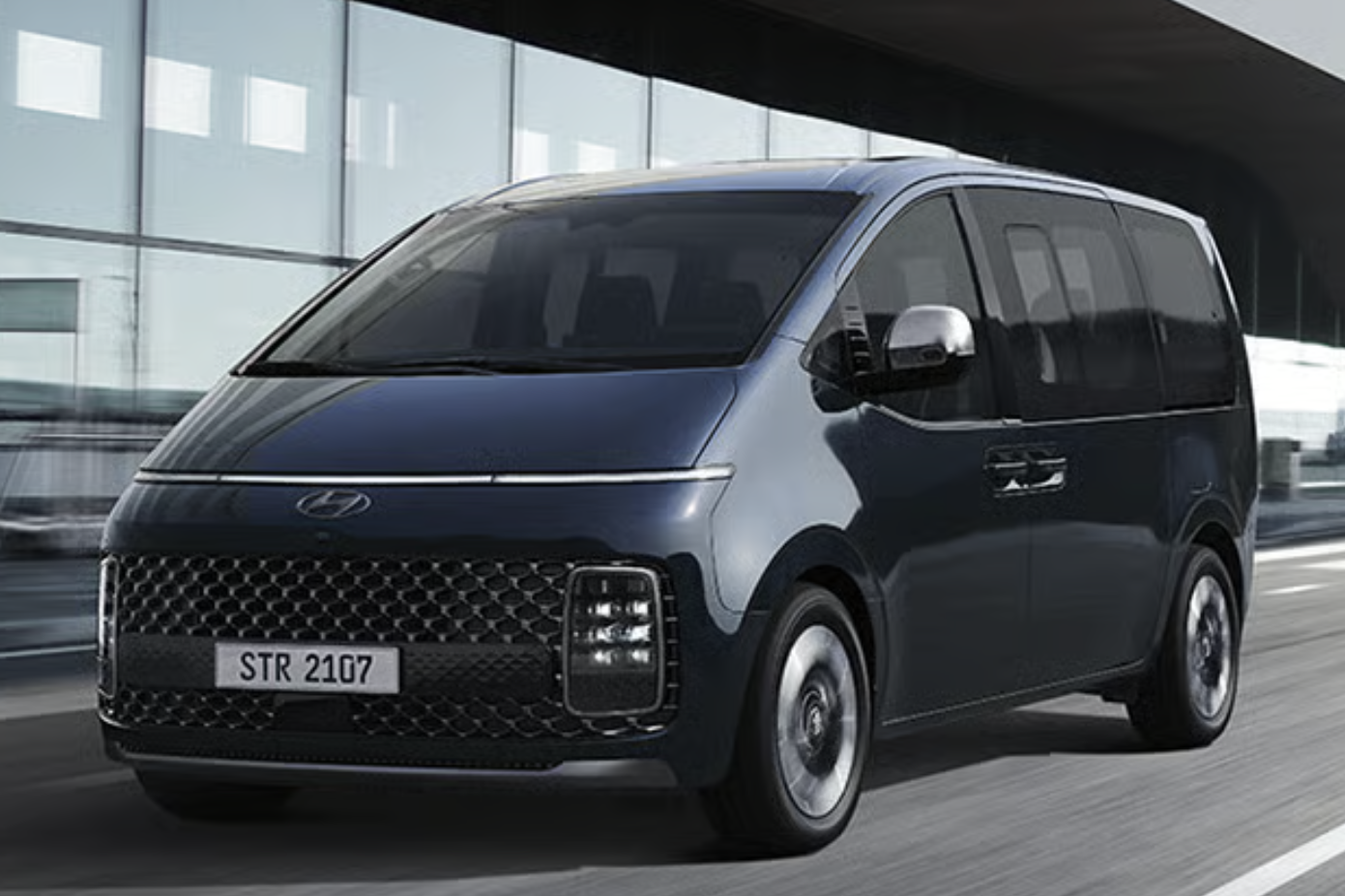 Hyundai Staria private transfer vehicle