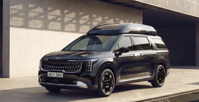 Kia Carnival private tour vehicle exterior